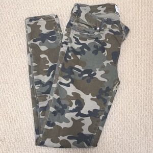 Camo Skinny Jeans